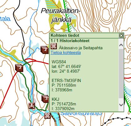 fi Pisteen alta löytyy