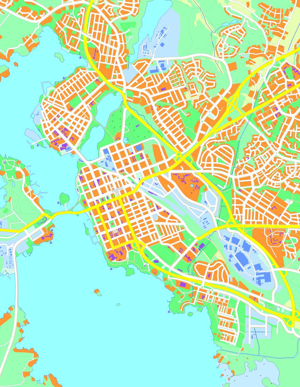 8 LINJA 8 LINJE 8 Koskisuo Forskärr 8 Böle Metsäkallio Skogsberget Kotiranta Hemstrand Kivihaka Stenhaga Vöyrinkaupunki Vöråstan Tori