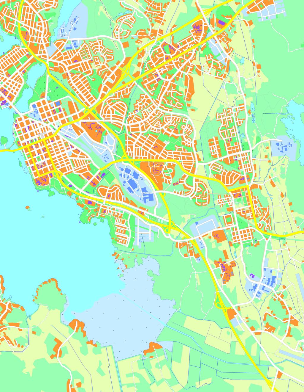 LINJA 9 LINJE 9 9 Vöyrinkaupunki Vöråstan 7 Vaasan keskussairaala Vasa centralsjukhus Klemettilä Klemetsö Suvilahti Sunnanvik Huutoniemi Roparnäs