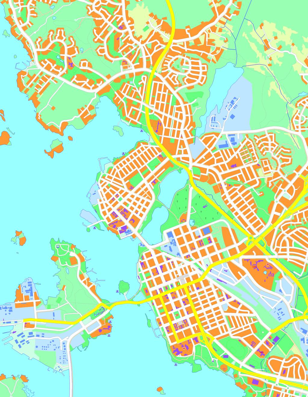 11 LINJA 11 LINJE 11 Vöyrinkaupunki Vöråstan Tori Torget Keskusta Centrum 11 Pukinjärvi Infjärden Hietalahti Sandviken Korkeamäki Högbacken Vetokannas