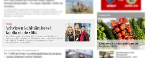 viikossa (Googl Analytics). KP.