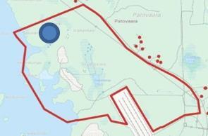 Loppusijoitusalue Loppusijoitusalueen pinta-alaksi on alustavasti suunniteltu noin 2,2 hehtaaria, jolloin täyttötilavuus olisi 201 500 m 3 (Liite 20, Jätteenkäsittelyalueen kartta ja leikkauskuva).
