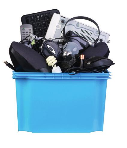 SÄHKÖLAITTEET Käytöstä poistetut sähkölaitteet tulee pitää aina erillään muusta jätteestä ja niitä ei saa laittaa poltettavan jätteen astiaan.