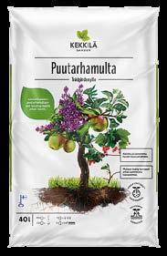 Mullat / Myllor Mullat / Myllor Puutarhamulta Puutarhamulta on peruslannoitettu ja kalkittu yleismulta.