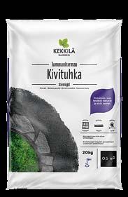 Kivituhka sopii myös erilaisiin multasekoituksiin. 20 kg lava / pall: 56 kpl / st nimiketunnus / artikelnummer: 10075 Stenmjöl mörkgrå diabas Stenmjöl är krossad diabas med kornstorlek 0 8 mm.
