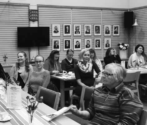ENSIAPURYHMÄTOIMINTA Pirkko-Liisa Laitinen Talvi tekee tuloaan kovaa vauhtia ja osastoissamme toiminta on aktiivisimmillaan.