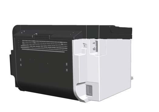 Duplexor a zadné dvierka na odstraňovanie zaseknutého papiera (len rad HP LaserJet Professional P1600) Umiestnenie