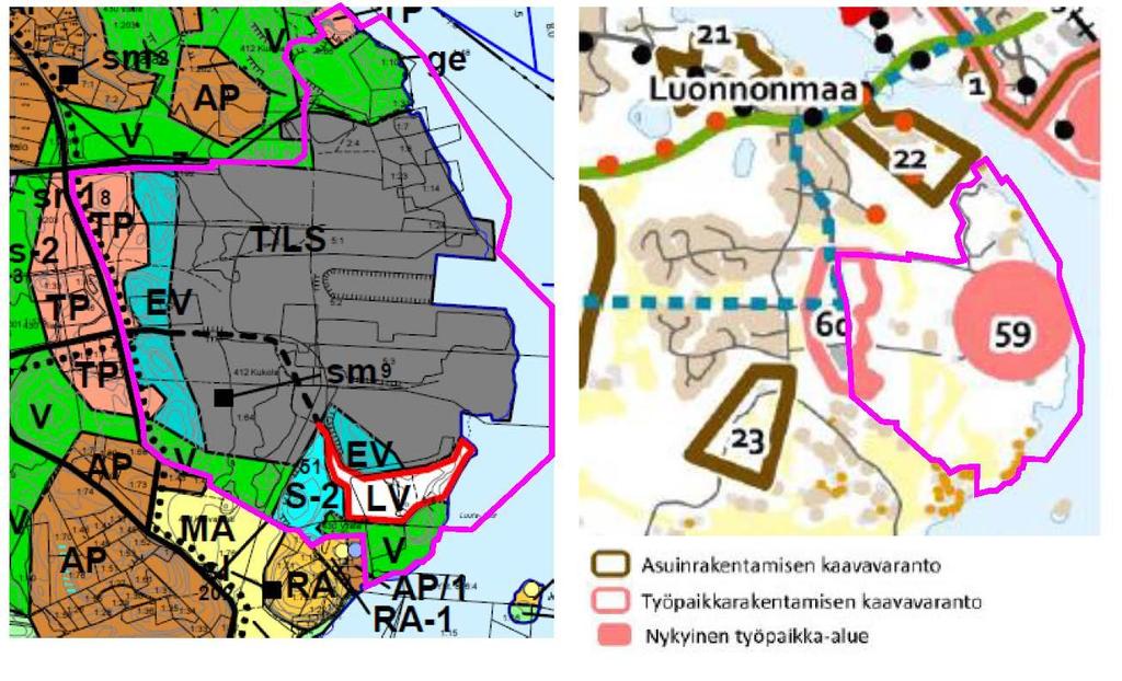 Naantalin kaupunki Osallistumis- ja arviointisuunnitelma Ympäristövirasto /SQ/MS/ER 9.4.2013 / 18.4.2013 / 23.8.2013 / 8.4.2016 sivu 4/9 Maakuntakaava Alueella on voimassa Varsinais-Suomen liiton laatima, ympäristö-ministeriön 23.