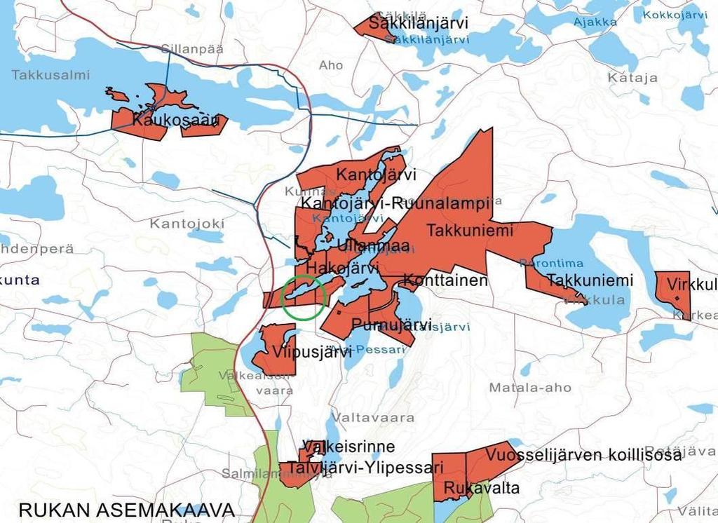 Porontiman ympärillä on uusia ranta-asemakaavoja tai aiempien laajennuksia vireillä ja osittain jo hyväksyttynä.