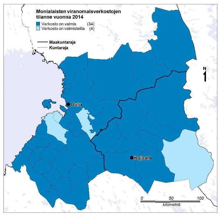 1. Nuorten ohjaus- ja palveluverkostojen tilanne Pohjois-Suomen aluehallintoviraston alueen (jatkossa PSAVI-alueen) nuorten ohjaus- ja palveluverkostojen tilanne on muuttunut jonkin verran vuodesta