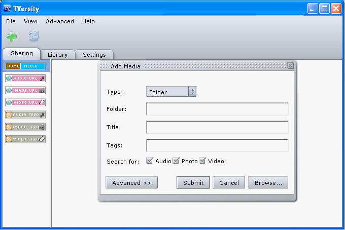 1 2 TVersity v.0.9.10.