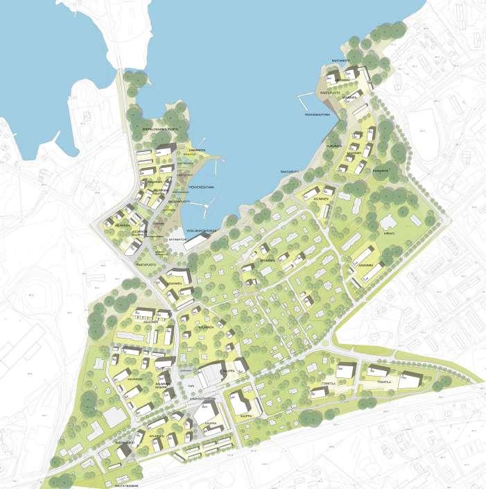 5. VAIHEISTUS Kehittämissuunnitelman mukainen rakentaminen tarjoaa asuintontteja kunnan tarpeisiin pitkäksi aikaa.