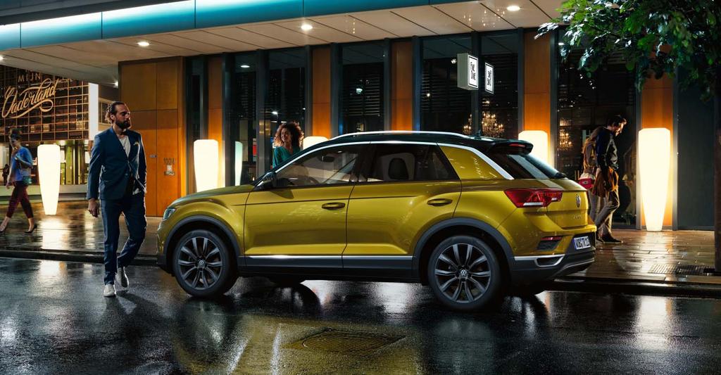 Itsevarmuus uudessa muodossa. Uusi T-Roc herättää ihastusta.