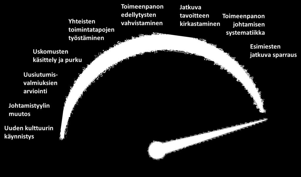 Emme tuputa laajoja ohjelmia tärkeintä