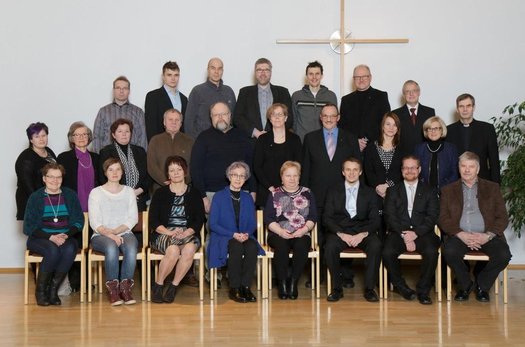 KEMINMAAN SEURAKUN SEKIRJA Kirkkovaltuusto 2015 2018 Kirkkovaltuusto Paula Aaltonen, Ari Aho, Marjo Appelgrén, Jarkko Hannunen (pj.