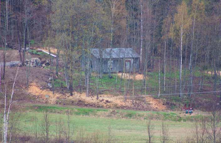 Rakennus on merkitty vuoden 1881 karttaan. Se oli Savolaisen mukaan huonossa kunnossa inventointihetkellä 2005, välikatto on ollut romahtamaisillaan.