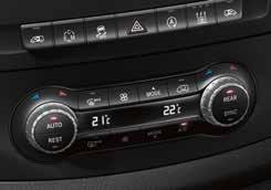 5 Thermotronic säätää automaattisesti lämpötilan, puhallustehon ja