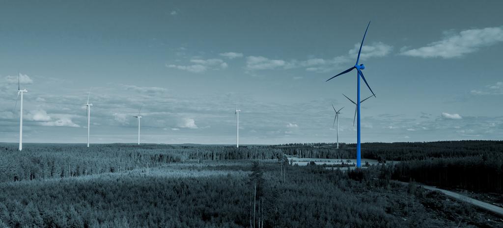Energia Sivu 8 / 18 Santavuoren tuulivoimapuisto lisäsi tuulituotannon osuutta Energialiiketoiminta Tarkastelujaksolla spot-hinnan keskiarvo oli Suomessa 30,5 /MWh (29,1 /MWh).