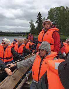 Retki suunniteltiin yhdessä Monola-seuran kanssa ja se oli ensimmäisiä kunnostetulla hääaitalla.