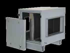 GSIASD0001 GSIASD0002 GSIASD0004 GSIASD0006 Comfort Box - eristetty yksikkö, joka on tarkoitettu joko DX-tai H 2 O-lämmitintä ja/tai