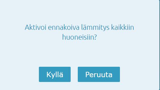 Katso lisää kohdasta: Ennakoiva säätö Klikkaa Määritä ja valitse Kyllä.