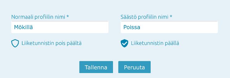 Liiketunnistin lähettää sinulle sähköpostin, mikäli havaitsee liikettä, ilmoitus näkyy myös
