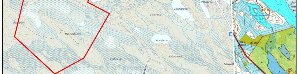 MAANKÄYTTÖ JA YHDYSKUNTARAKENNE Ei muutoksia maankäyttöön, mutta