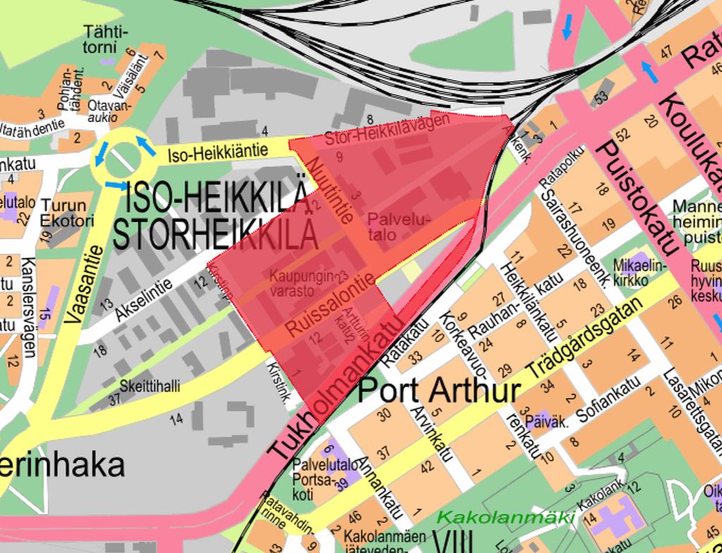 1 YMPÄRISTÖTOIMIALA KAUPUNKISUUNNITTELU Diaarinumero 1285-2013 Asemakaavatunnus 2/2013 ASEMAKAAVANMUUTOS Kirstinpuisto OSALLISTUMIS- JA ARVIOINTISUUNNITELMA 12.9.2013, tarkistettu 9.2.2016 Asemakaavamuutos Iso-Heikkilän kaupunginosaan Tukholmankadun, Akselintien ja Iso-Heikkiläntien välillä sijaitsevalle alueelle.