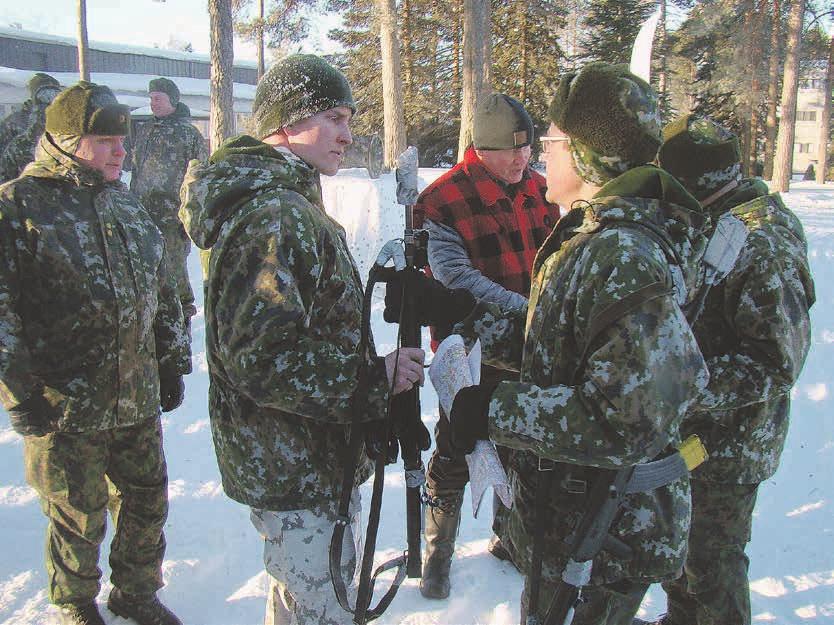 eteenpäin. Hyvin koulutetun, hyväkuntoisen ja kaikella tapaa nopean reservin merkitys vain korostuu nykyisessä turvallisuustilanteessa.