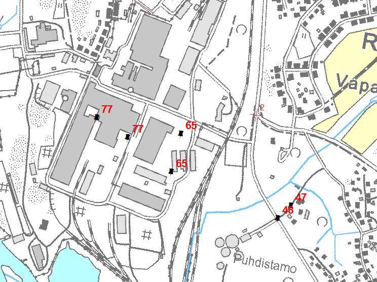 2.2.2015 9 (13) Selvityksessä mainitaan melutasoista mm.