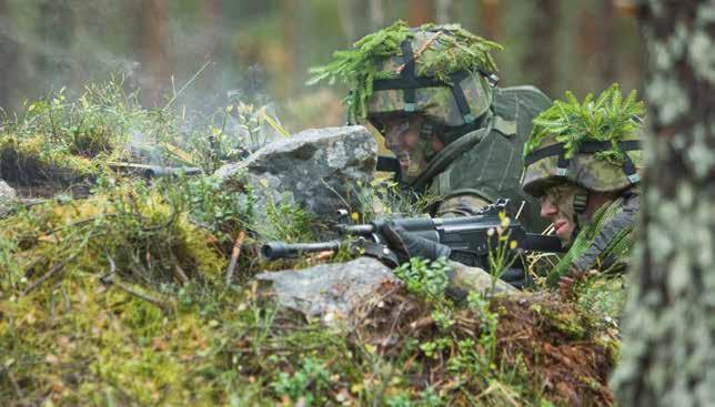 5 Taistelu- ja marssikoulutus 138 nauttimista, ruokailua ja varusteiden mukaan ottamista.