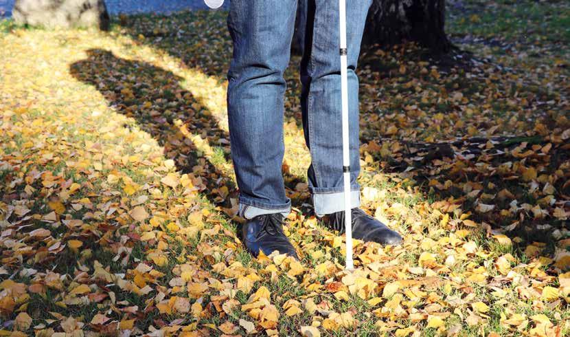 Valkoisen kepin päivää vietettiin 15.10.