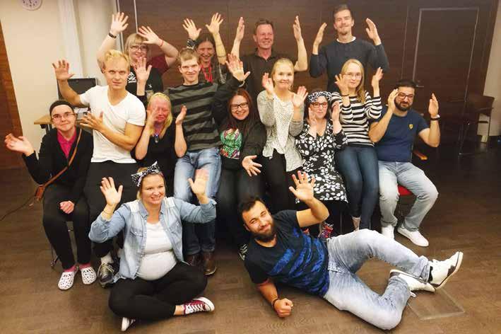 Ole rohkeasti se, kuka olet! nuoret kohtasivat Jyväskylässä Ryhmäkuvassa nuorten tapahtuman osallistujia.