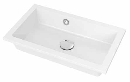 MINIMERI VALUMARMORIALTAAT Allaskaapin suositeltava rungon syvyys, cm XX Kaikissa kylpyhuoneen altaissamme on kotimaisen Prevexin valmistamat laadukkaat vesilukot.