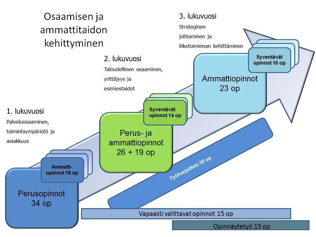 Koulutusohjelman rakenne, sisältö ja laajuus, Hotelli- ja ravintola-alan (keittiömestari) koulutusohjelma, Helsinki, nuoret ja aikuiset (opetussuunnitelma 2010-2014) Tutkinnon tuottama osaaminen