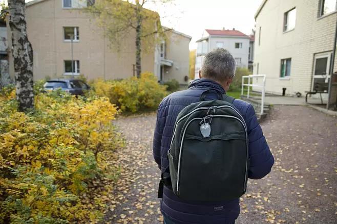 Oulun joulumerkkikoti toimii tätä nykyä päiväkotina, jossa Paavo pistäytyi vierailulle muutama vuosi sitten.