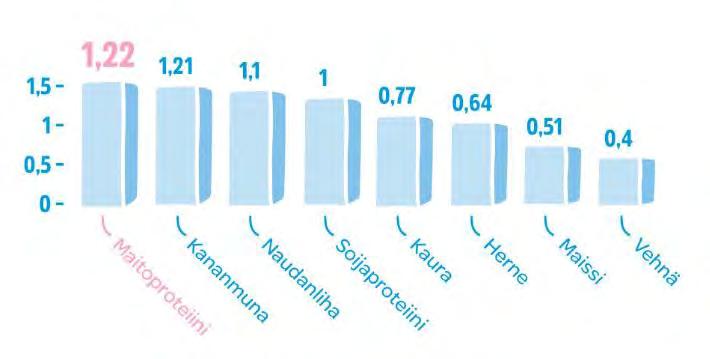 1 5. 5. 2 0 1 8 MAITOPROTEIINI Maitoproteiini imeytyy hyvin ja käytetään tehokkaasti hyväksi elimistössä.