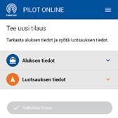 agentti tai laivanselvittäjä. Tilaa alukselle luotsauspalvelun.