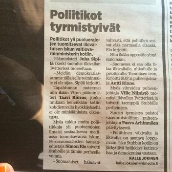 some median kasvavana tiedonlähteenä MEDIA SEURAA JATKUVASTI ERITYISESTI TWITTERISSÄ TAPAHTUVAA ASIANTUNTIJOIDEN VIESTINTÄÄ.