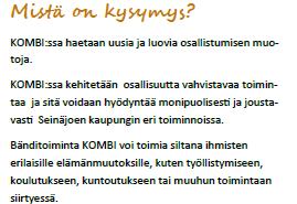 hlö Harjoitukset 2x/vk Viedään rytmi