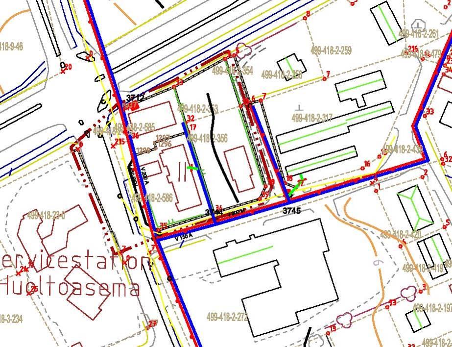 71, YRL 25.4.2016 16:30 / Bilaga: Planbeskrivning Sida 71 Den byggda miljön Kvarter 401 är helt utbyggt.