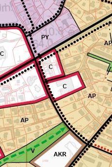 Förslag till delgeneralplan, 2016 Detaljplan Gällande byggnadsplan är fastställd