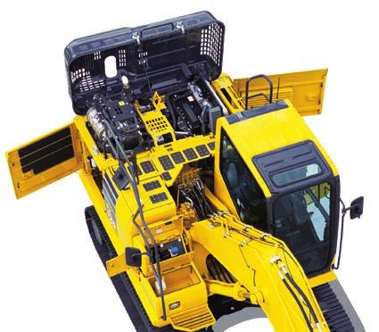 Se kattaa määräaikaishuollot, joista huolehtivat Komatsun kouluttamat asentajat alkuperäisiä Komatsu -varaosia käyttäen.