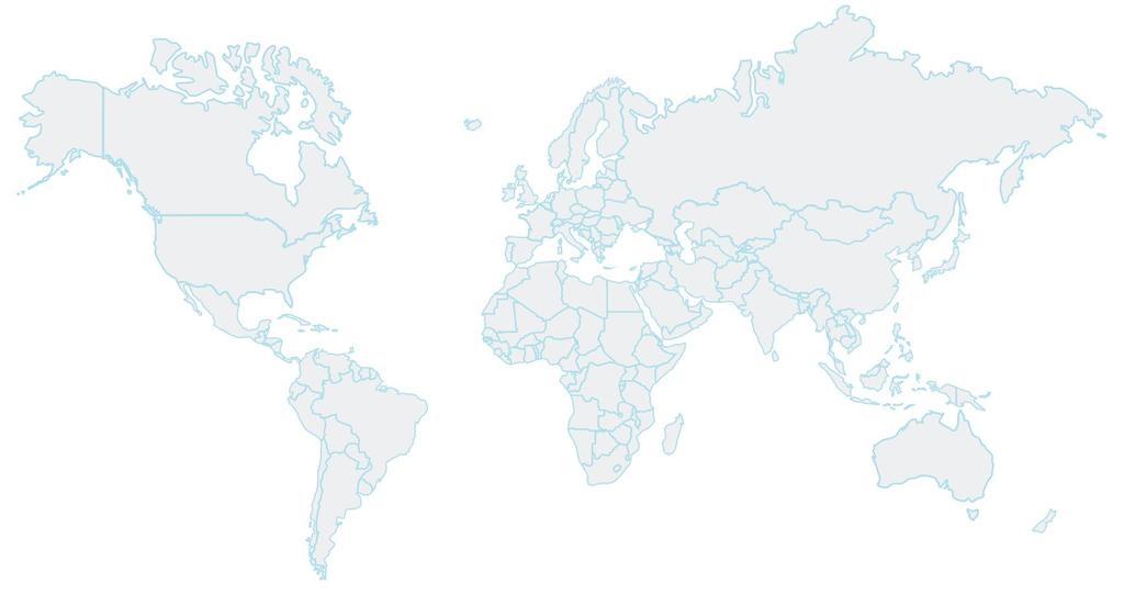 Tasolasimarkkinoiden arvioidaan kasvavan 86 miljardiin dollariin vuoteen 221 mennessä 15 15 Lasimarkkinan arvioitu jakautuminen maantieteellisesti vuonna 221 1 1 Pohjois-Amerikka 5 Pohjois- Amerikka