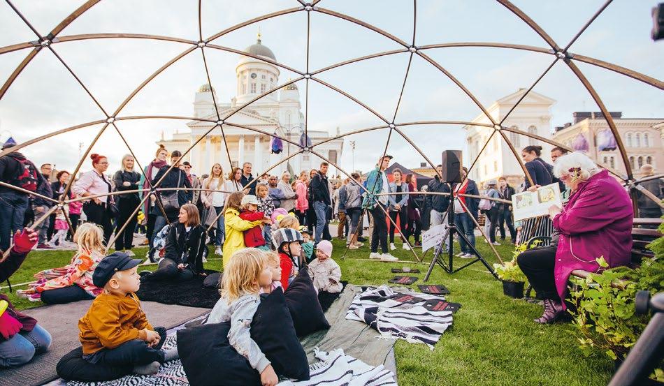Photo: Julia Kivelä Elävät, omaleimaiset ja turvalliset kaupunginosat Helsinki rakentaa sote-palveluja, jotka helsinkiläiset haluavat valita.