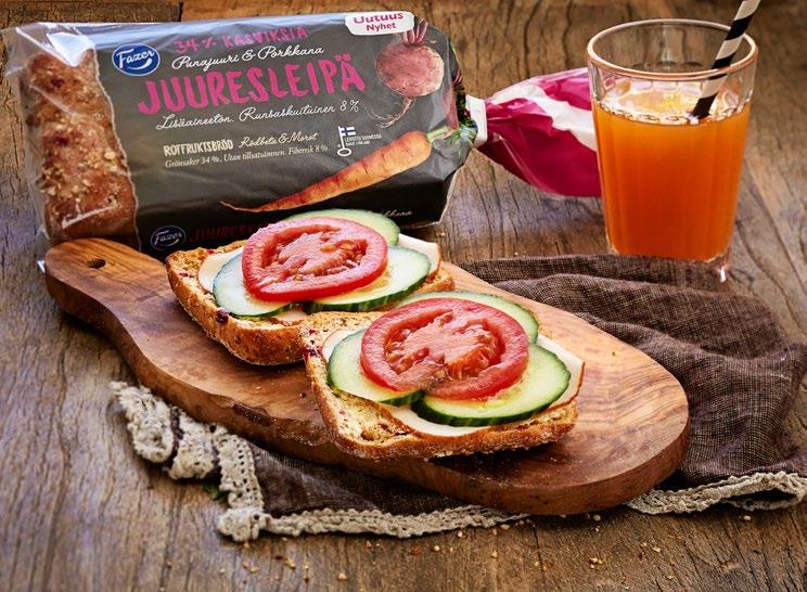 Liiketoimintamme Fazer Leipomot Tuoteinnovaatiot ja toiminnan tehokkuus kulkevat käsi kädessä Fazer Leipomot valmistaa leipätuotteita ja makeita leivonnaisia vähittäiskaupalle ja muille asiakkaille.