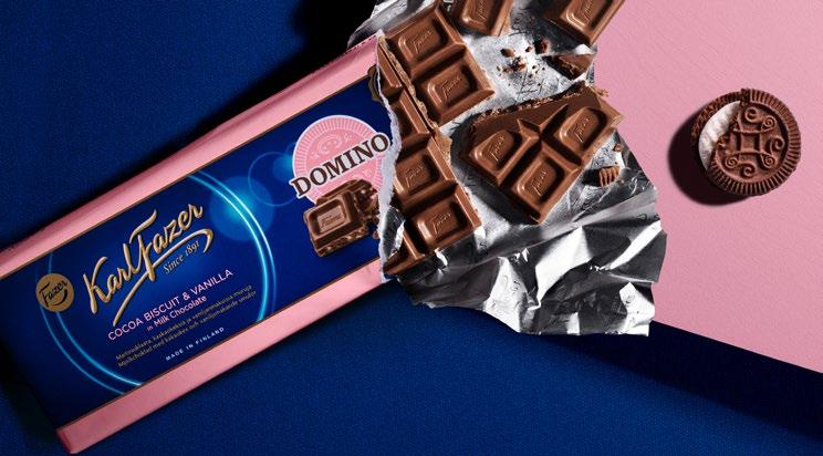 Liiketoimintamme Fazer Makeiset Kohti kansainvälistä kasvua Fazer Makeiset luo makuelämyksiä niin arjen herkkuhetkiin kuin elämän tärkeisiin tapahtumiin.