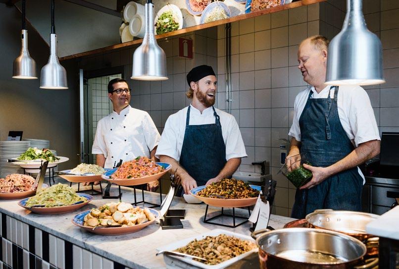 Liiketoimintamme Fazer Food Services Kasvua nykyisillä markkinoilla Fazer Food Services edustaa ruokaa, jolla on merkitys.
