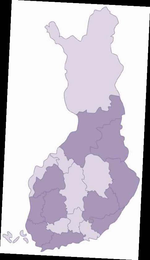 Hankealueella on yhteensä yli 180 kuntaa ja noin neljä miljoonaa suomalaista.