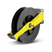 0 20 m Letkukela, automaattinen, 20 m 4 6.392-106.0 20 m Automatic hose reel of durable plastic. Painted steel bracket.